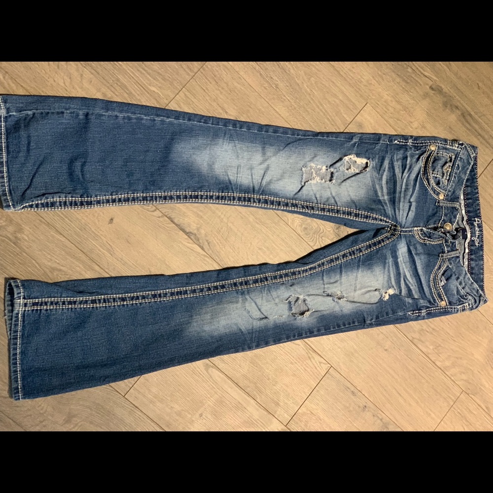 Amethyst flare jeans